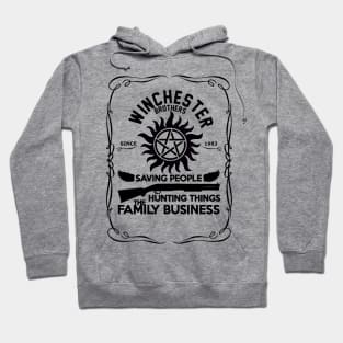 Supernatural Winchester Family Business Hoodie